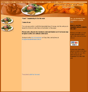 Скриншот страницы готового дизайна вебсайта 113 Kbyte